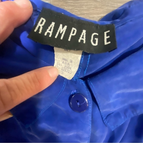 Rampage Elegant‎ Blue women’s dress size 5 - Picture 12 of 13
